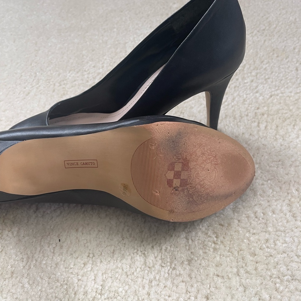 Vince Camuto Black Women's Pumps Size 10 - Picture 5 of 6
